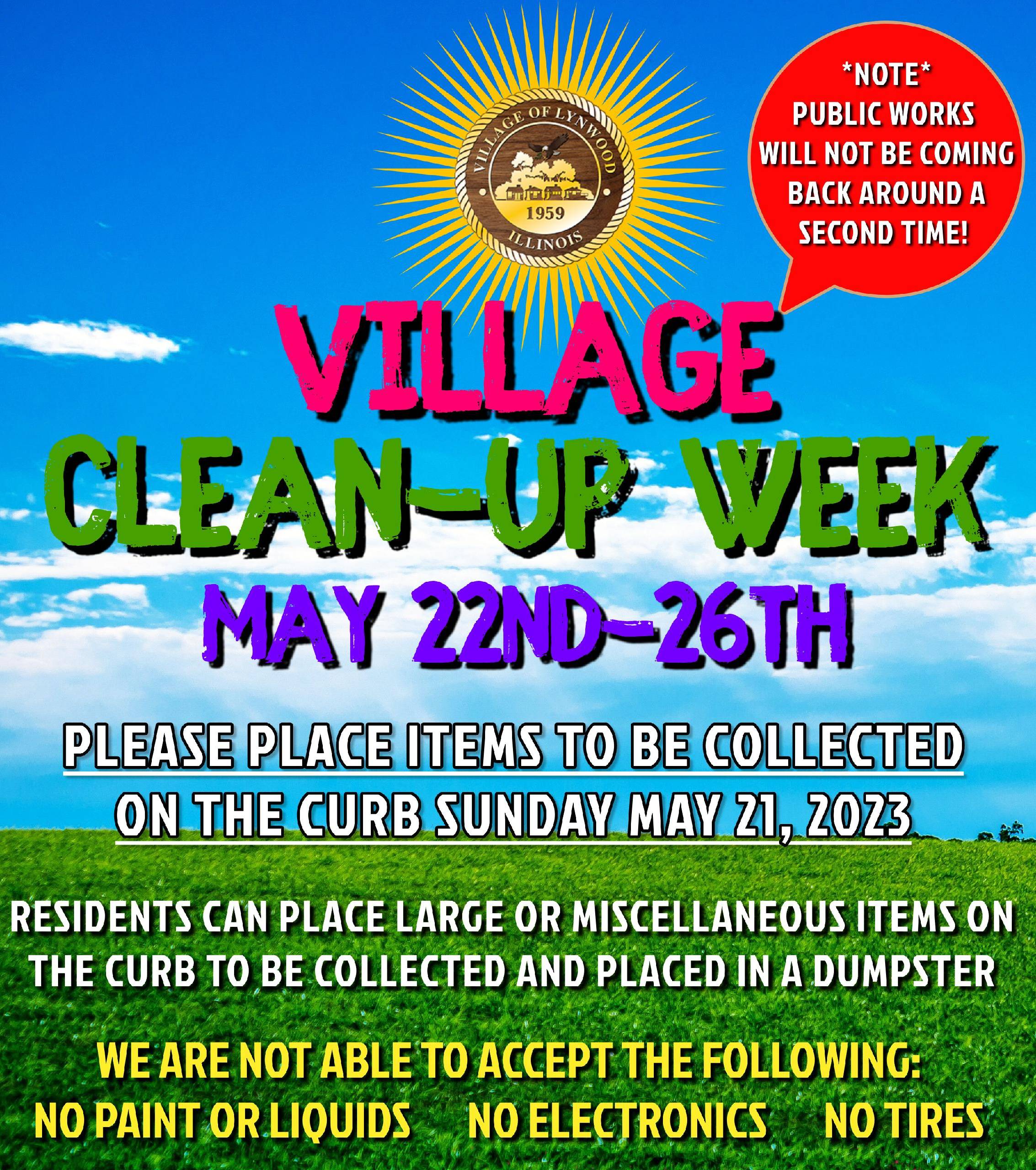 Clean Up Day Flyer 2023 - Copy